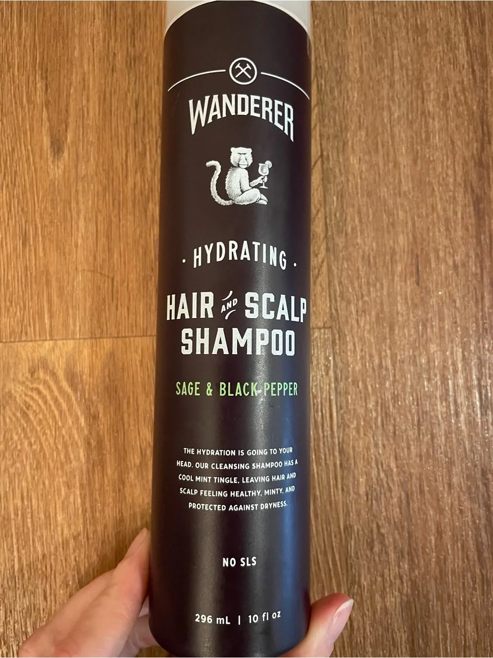 Wanderer Discontinued Hydrating Hair & Scalp Shampoo No SLS 10 oz